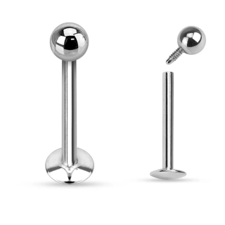Piercing do brady - labreta Ocel