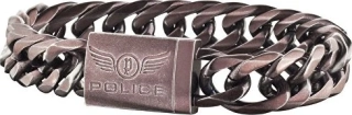 Náramek pánský z chirurgické oceli Police PJ25507BSEBR/2